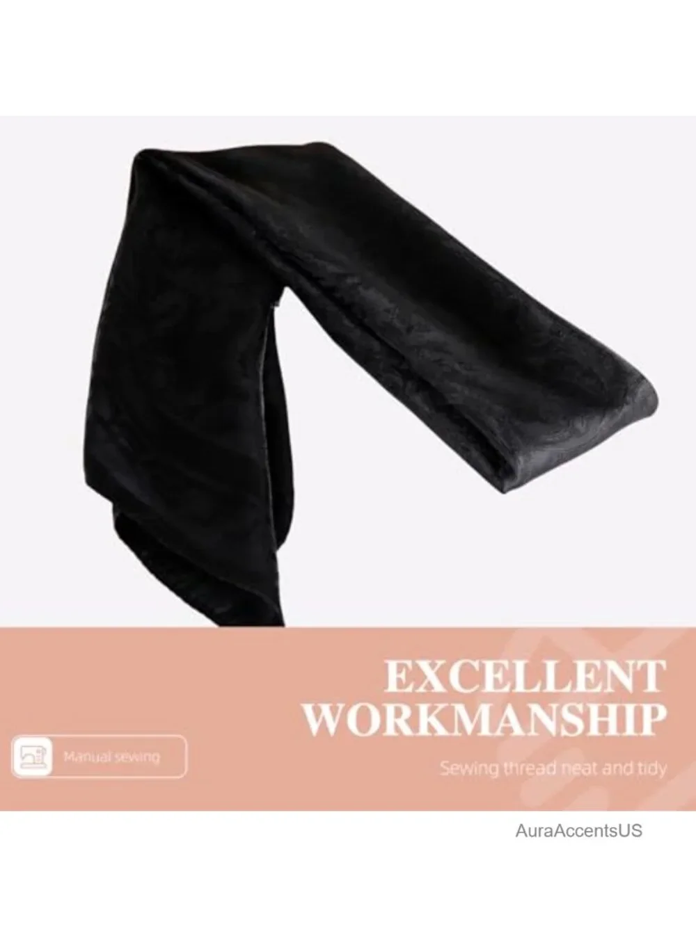 Large 35x35 Inch Jacquard Square Scarf for Men and Women